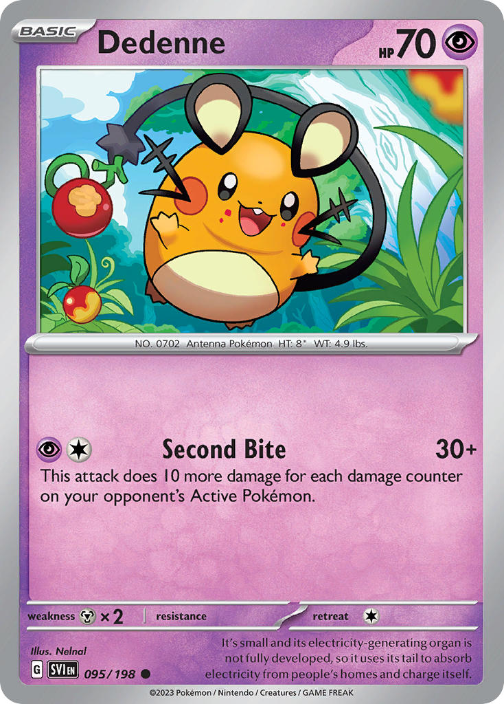 Dedenne - SVI 095/198 (Reverse Holofoil)