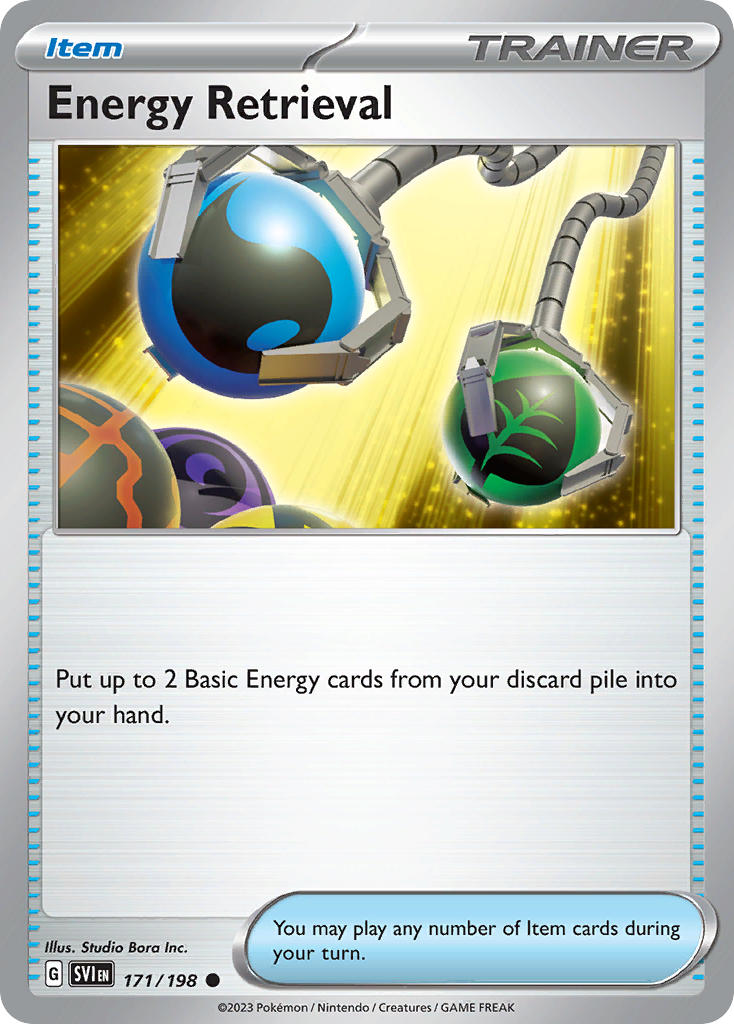 Energy Retrieval - SVI 171/198 (Reverse Holofoil)