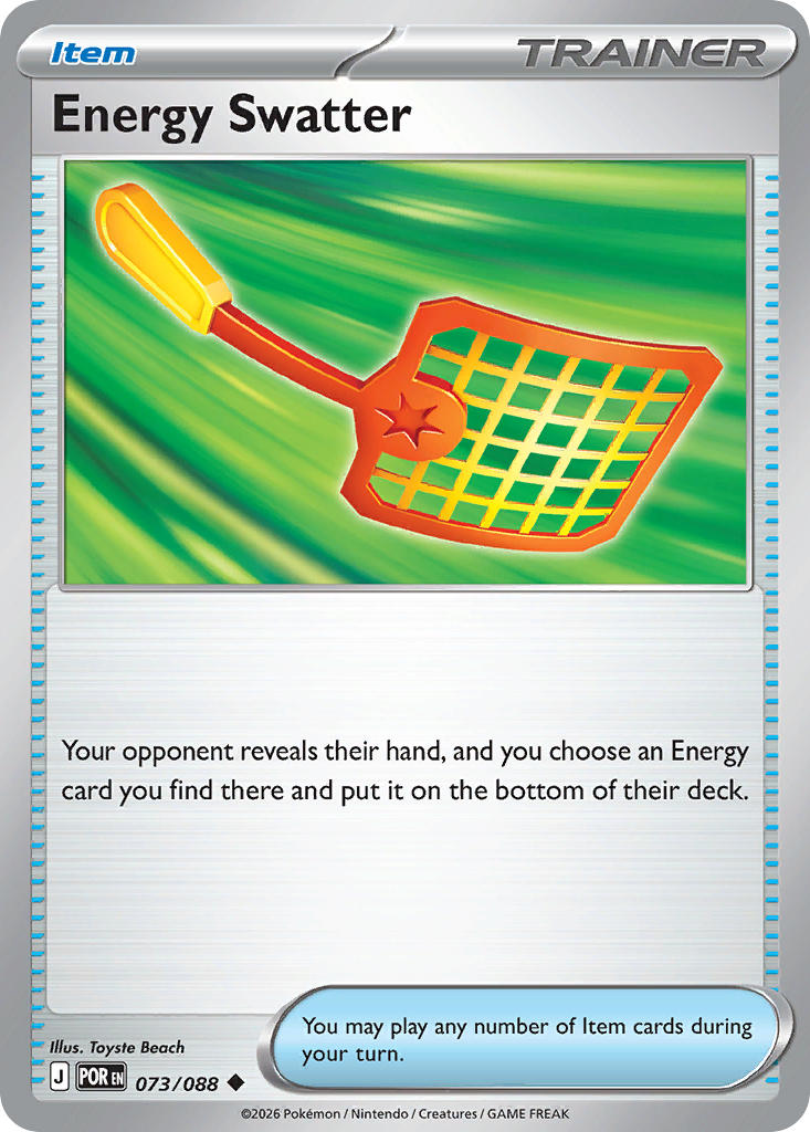 Energy Swatter - POR 073/088 (Reverse Holofoil)