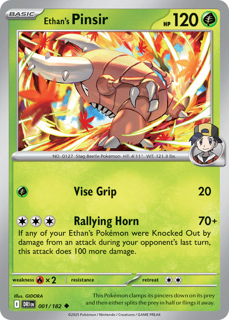 Ethans Pinsir - DRI 001/182