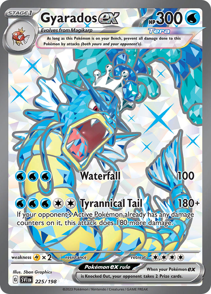 Gyarados ex - SVI 225/198 (Holofoil)