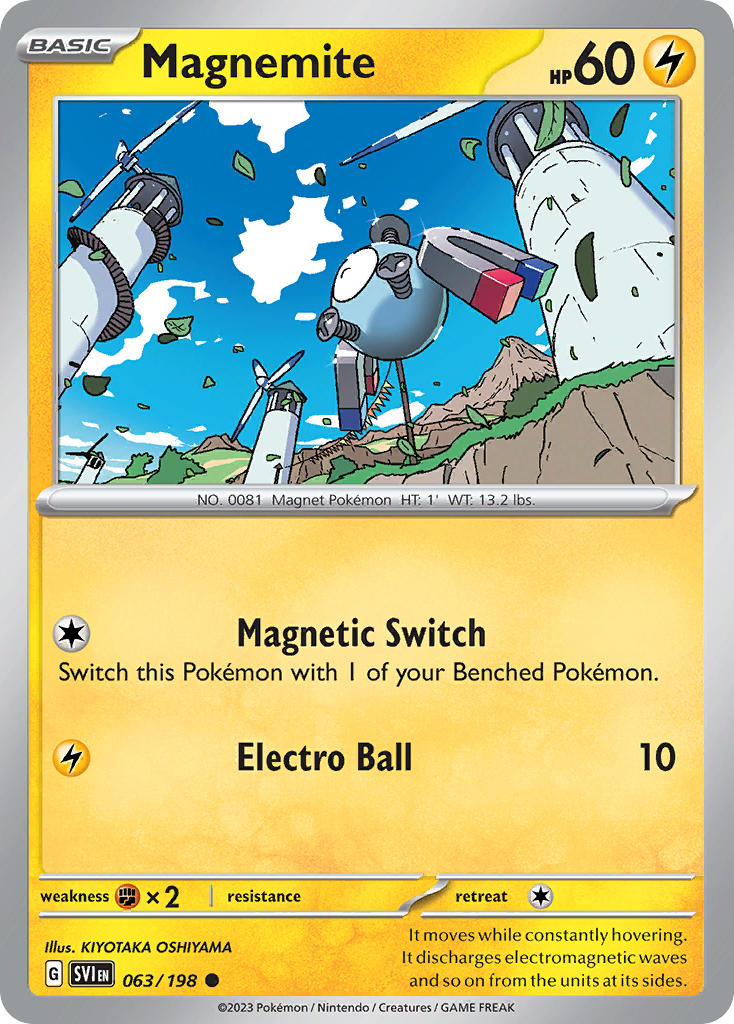 Magnemite - SVI 063/198