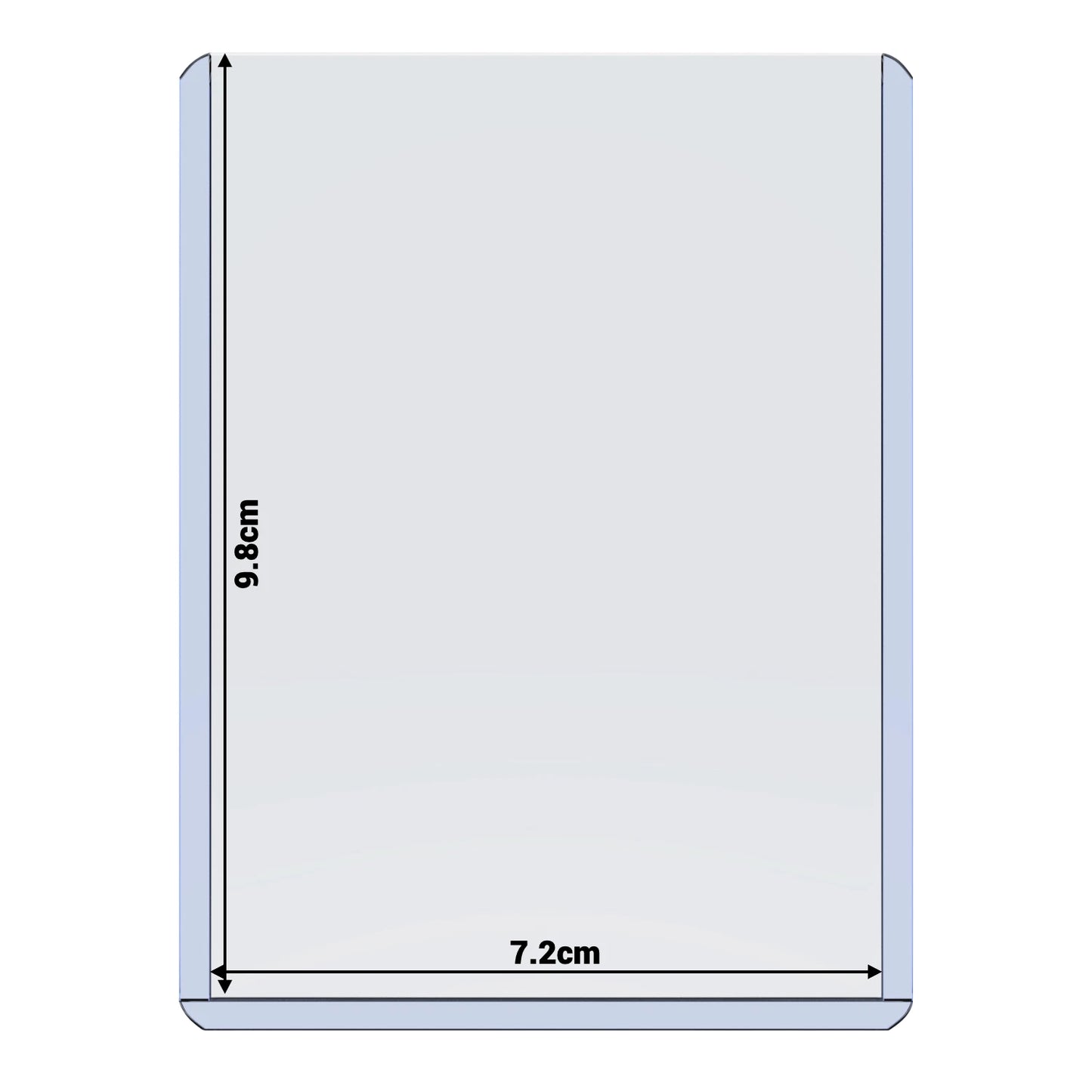 MintKeeper Regular Clear Rigid Toploader Card Sleeves