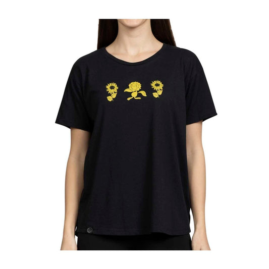 Pokémon Center Clothing - Pikachu and Sunflora - Black - Women