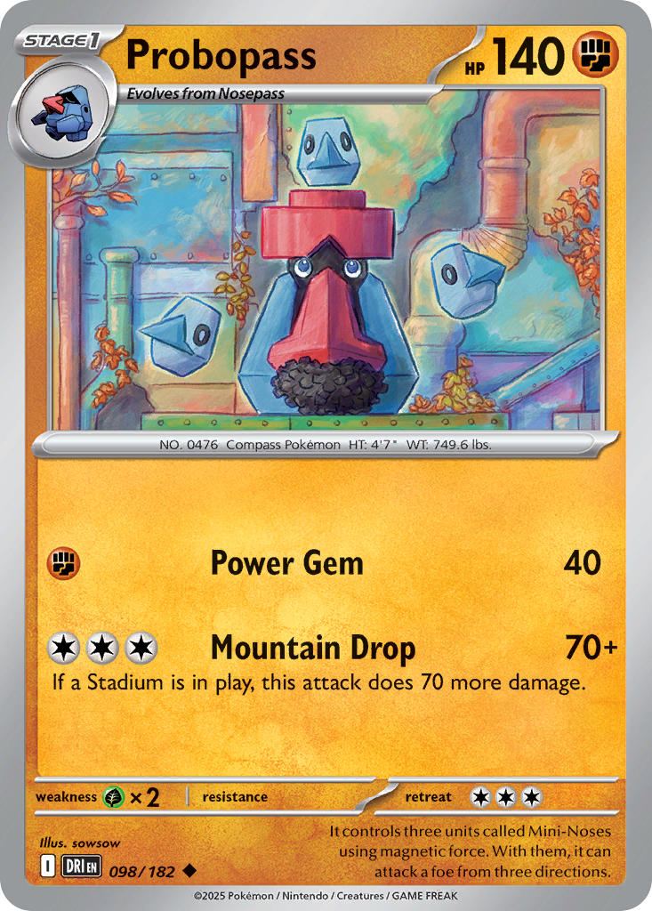 Probopass - DRI 098/182 (Reverse Holofoil)