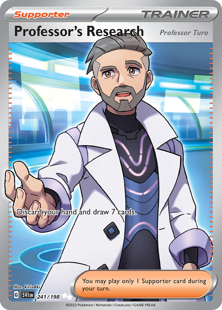 Professors Research Professor Turo - SVI 241/198 (Holofoil)