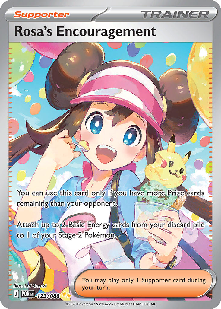 Rosas Encouragement - POR 123/088 (Holofoil)