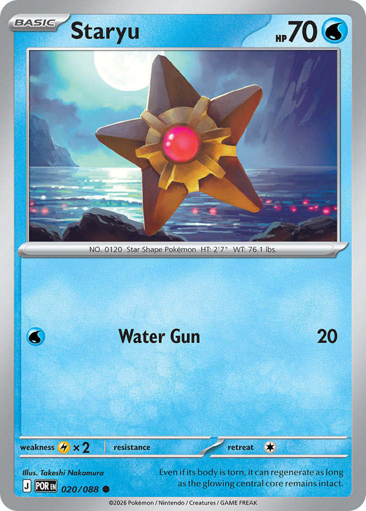 Staryu - POR 020/088