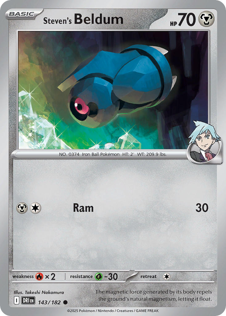 Stevens Beldum - DRI 143/182 (Reverse Holofoil)