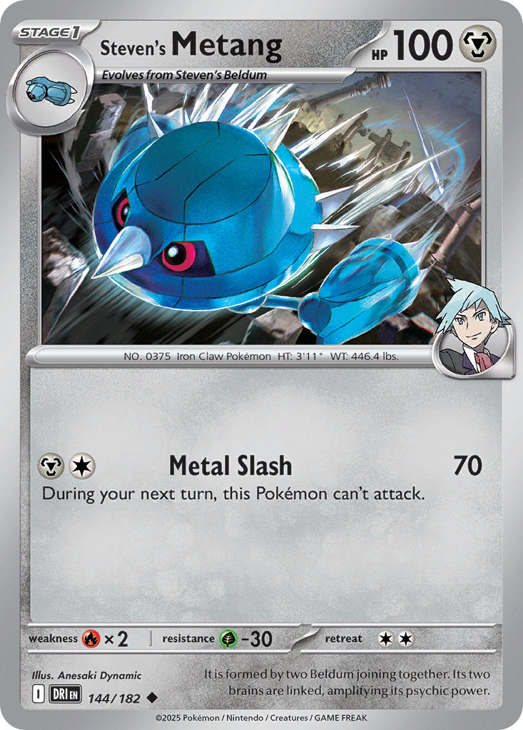 Stevens Metang - DRI 144/182 (Reverse Holofoil)