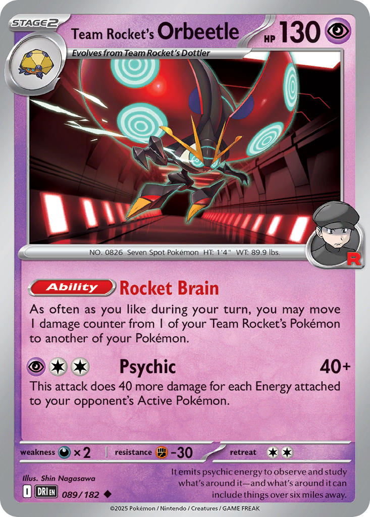 Team Rockets Orbeetle - DRI 089/182
