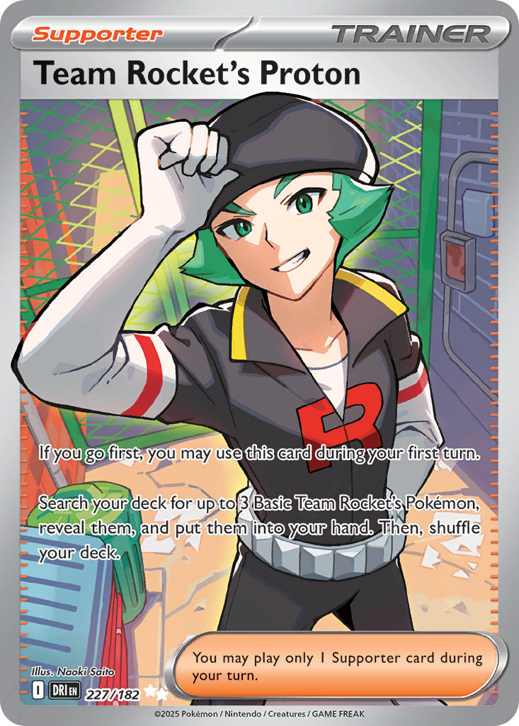 Team Rockets Proton - DRI 227/182 (Holofoil)