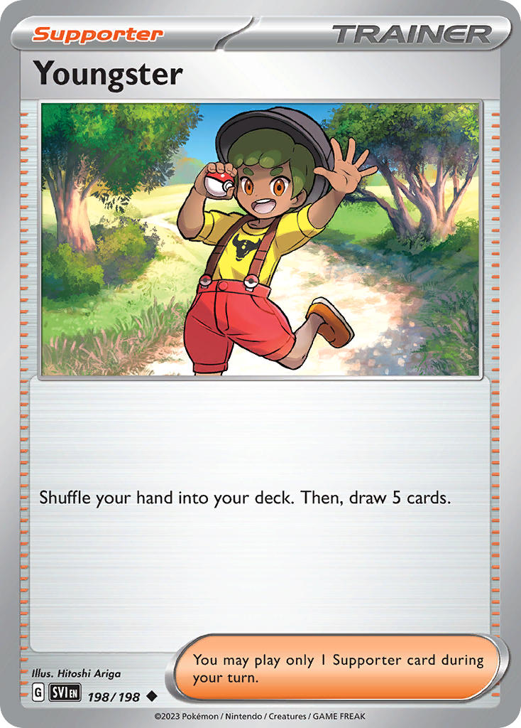 Youngster - SVI 198/198 (Reverse Holofoil)
