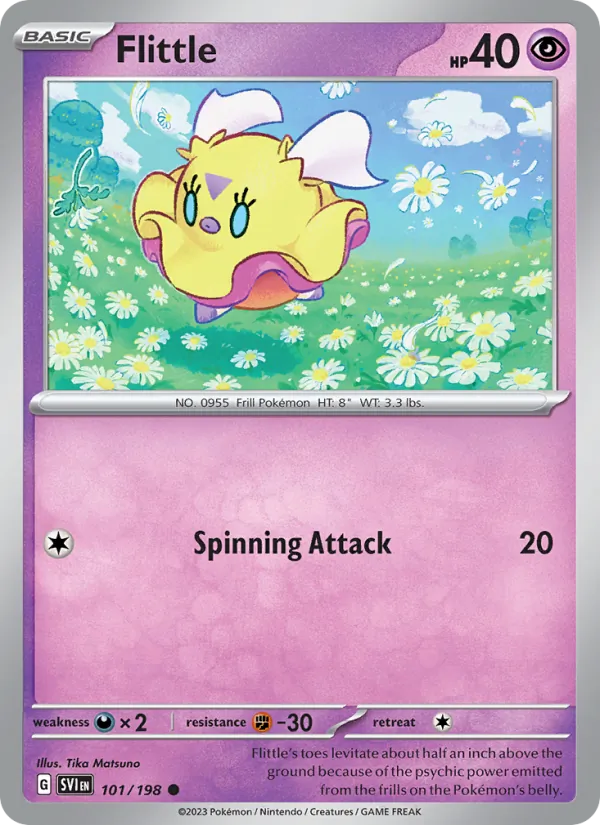 Flittle - SVI 101/198 - Pokemon card