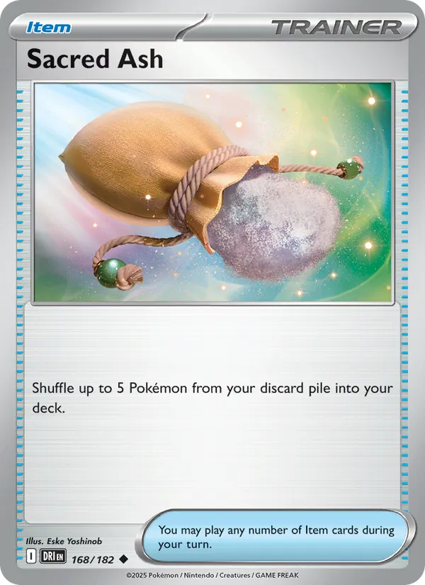 Sacred Ash - DRI 168/182 - Pokemon card