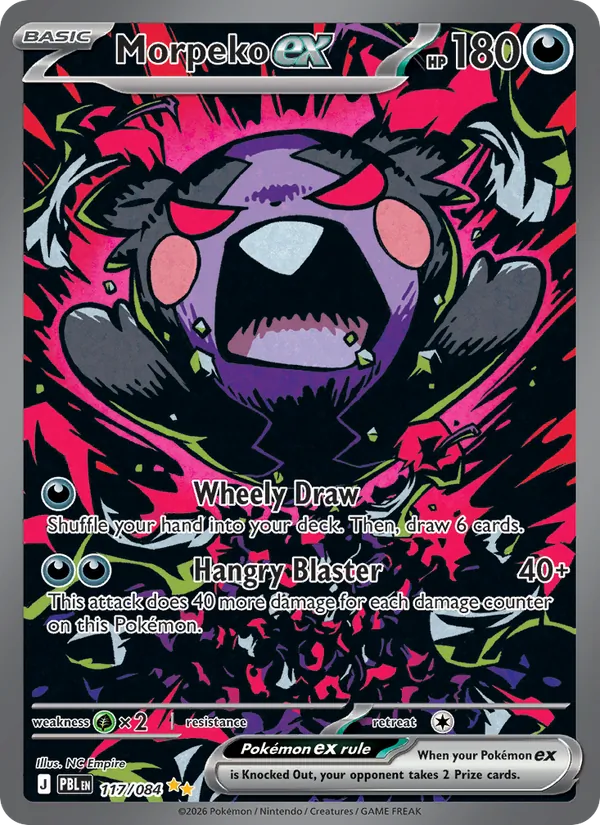 Morpeko ex | PBL (Holo) - Pokemon card