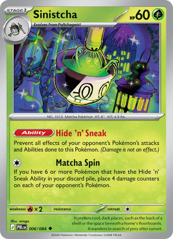 Sinistcha | PBL - Pokemon card