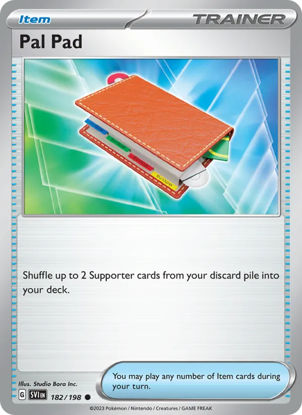Pal Pad - SVI 182/198 - Pokemon card
