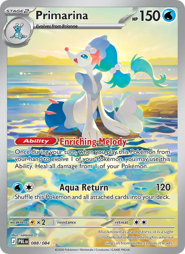 Primarina | PBL (Holo) - Pokemon card