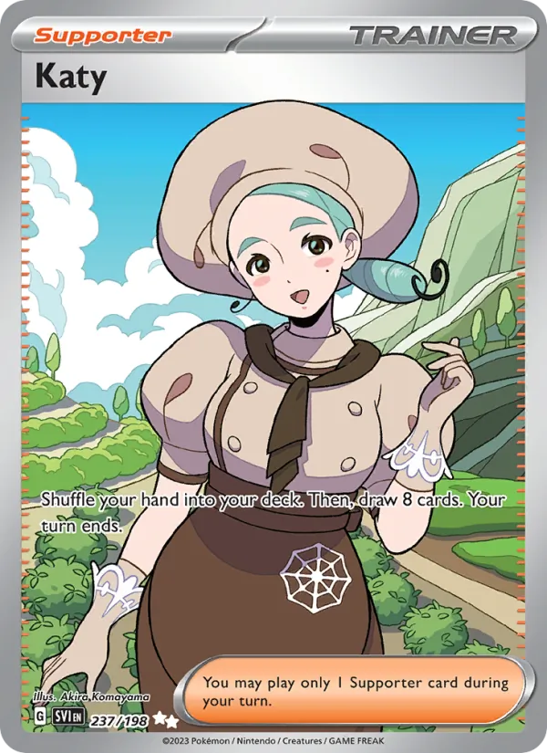 Katy - SVI 237/198 (Holo) - Pokemon card