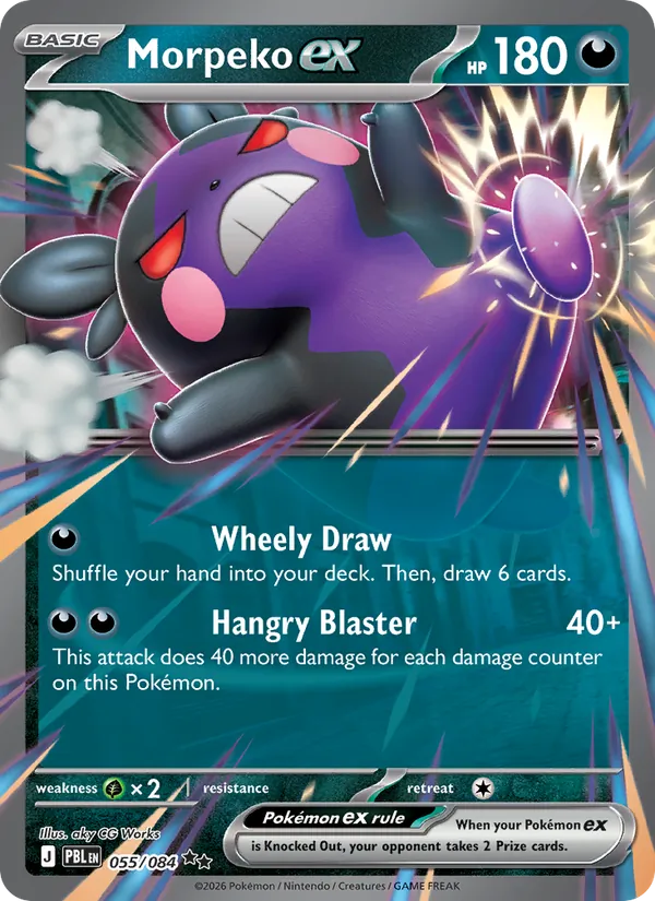 Morpeko ex | PBL (Holo) - Pokemon card