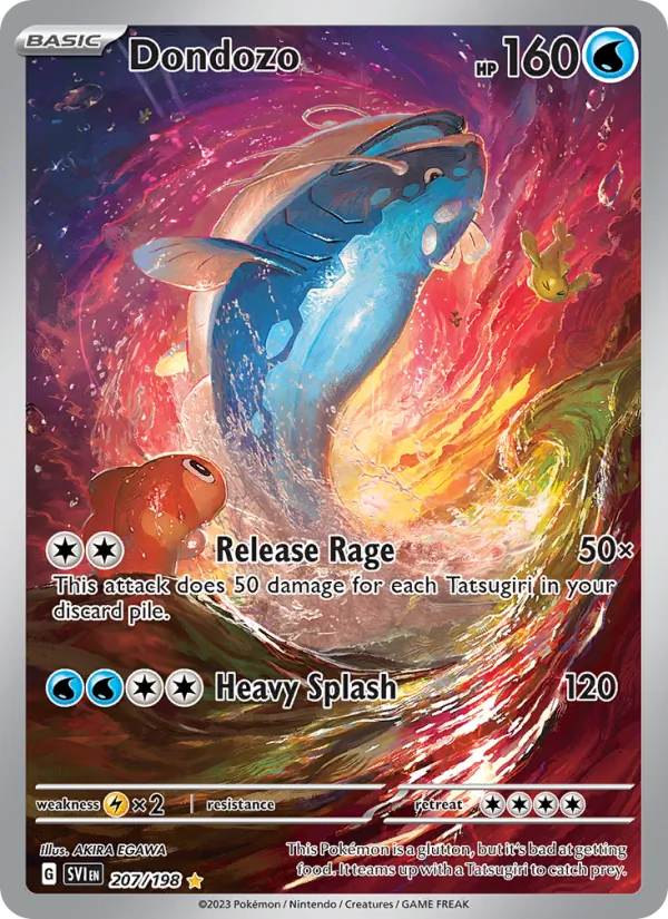 Dondozo - SVI 207/198 (Holo) - Pokemon card