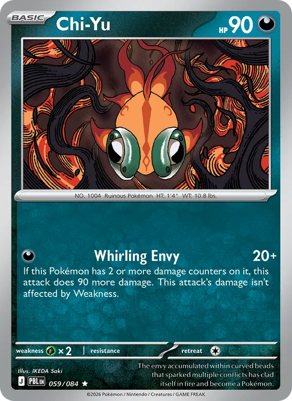 Chi-Yu | PBL (Holo) - Pokemon card