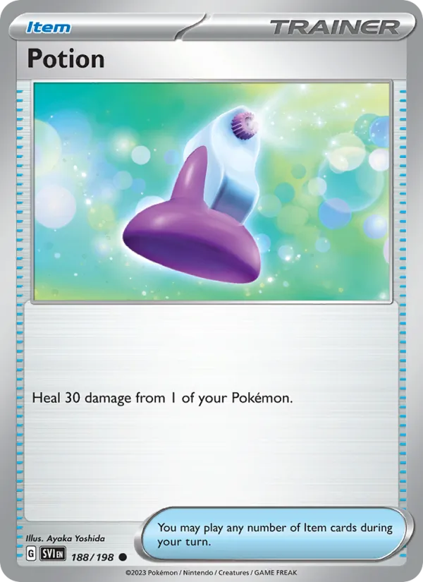 Potion - SVI 188/198 (Reverse Holo) - Pokemon card