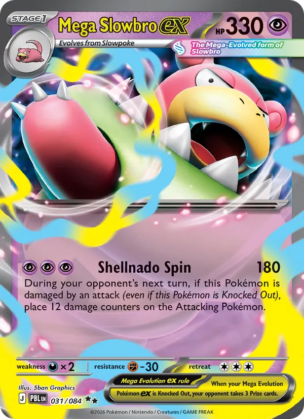 Mega Slowbro ex | PBL (Holo) - Pokemon card
