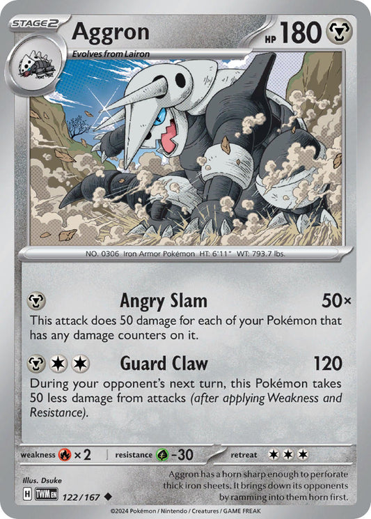 Aggron - TWM 122/167 (Reverse Holofoil)