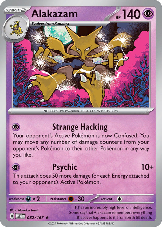 Alakazam - TWM 082/167 (Holofoil)