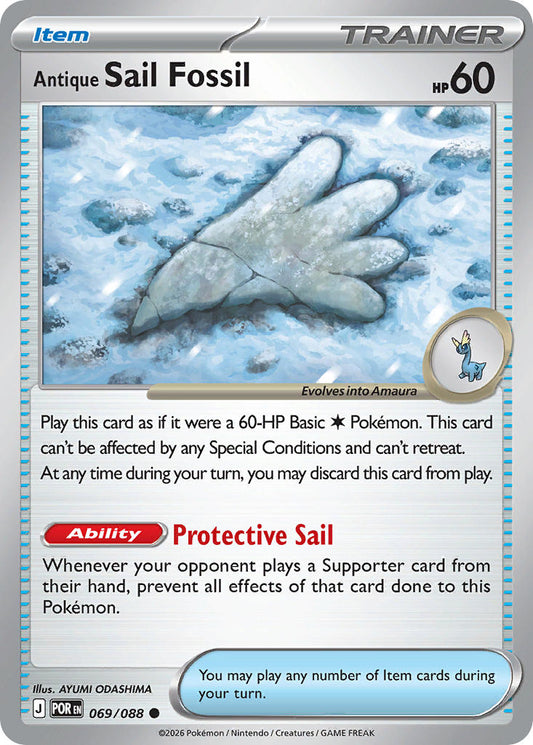 Antique Sail Fossil - POR 069/088