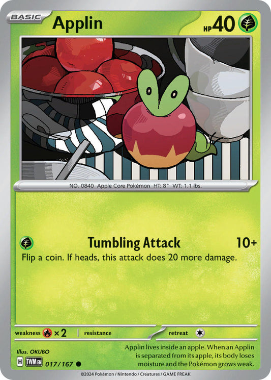 Applin - TWM 017/167 (Reverse Holofoil)