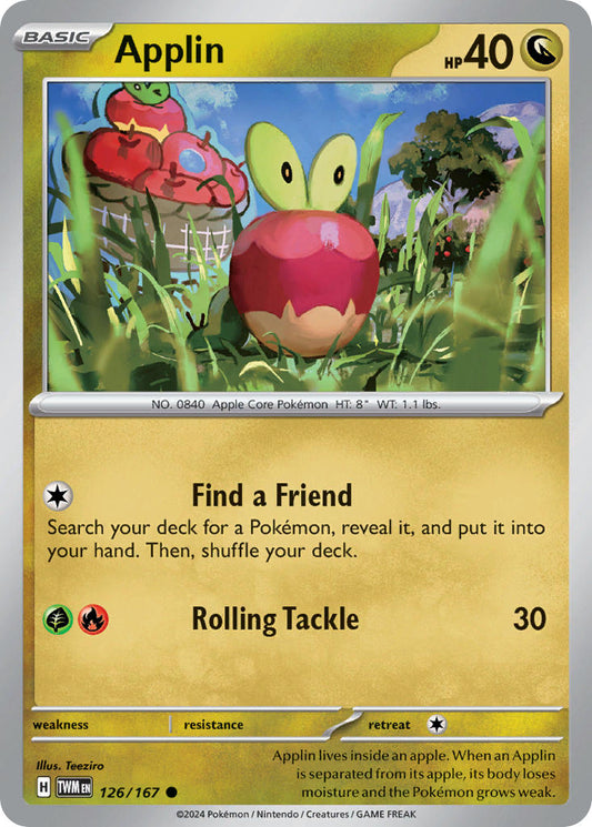 Applin - TWM 126/167 (Reverse Holofoil)