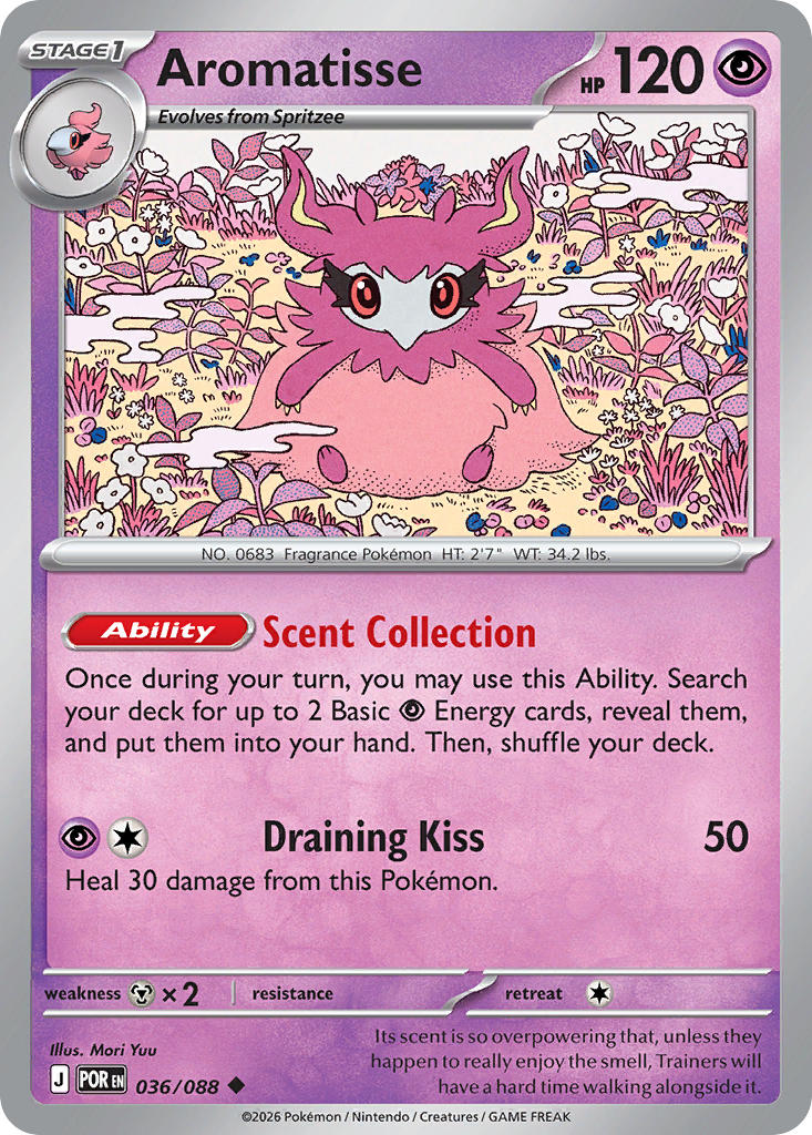 Aromatisse - POR 036/088 (Reverse Holofoil)