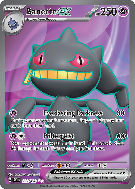 Banette ex  - SVI 229/198 (Holofoil)