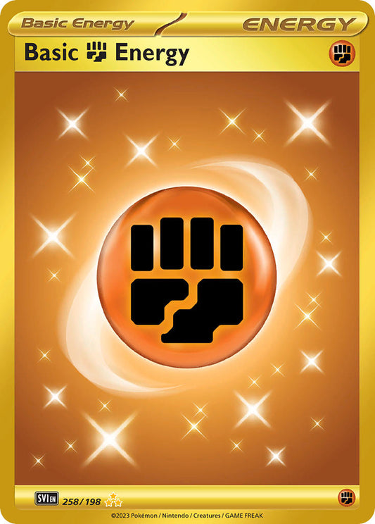 Basic Fighting Energy  - SVI 258/198 (Holofoil)