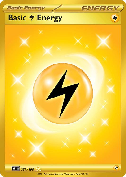 Basic Lightning Energy  - SVI 257/198 (Holofoil)