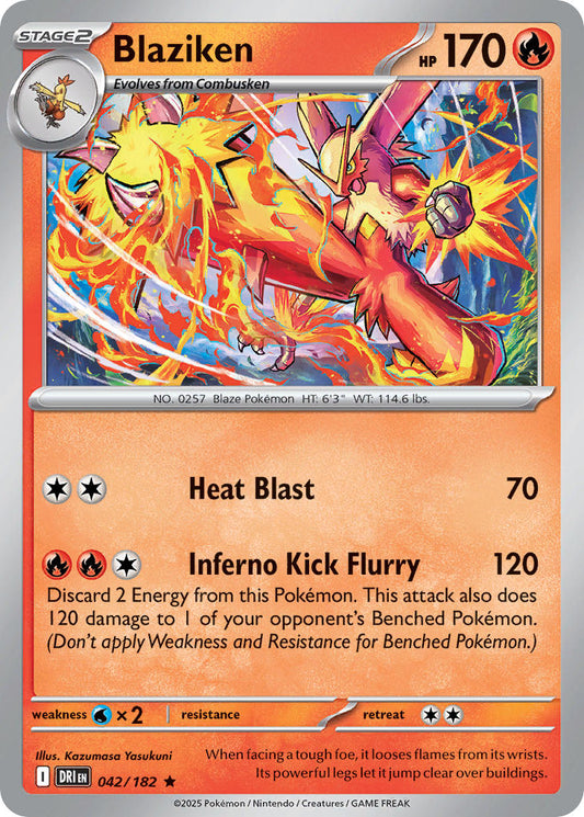 Blaziken  - DRI 042/182 (Holofoil)