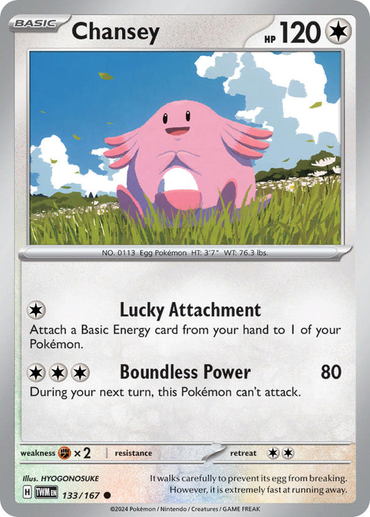 Chansey - TWM 133/167 (Reverse Holofoil)