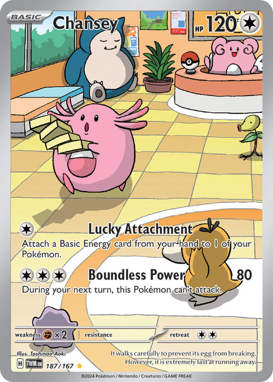 Chansey - TWM 187/167 (Holofoil)
