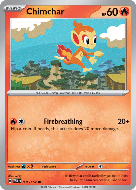 Chimchar - TWM 031/167 (Reverse Holofoil)