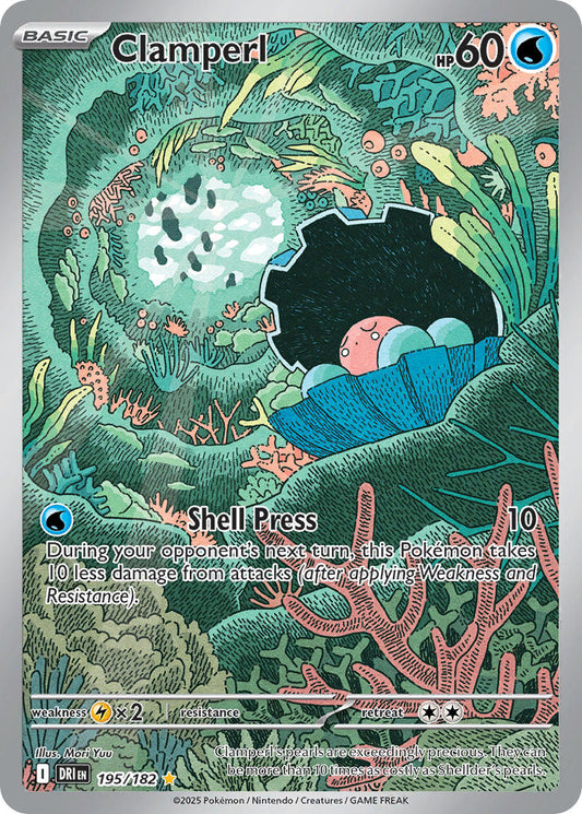 Clamperl  - DRI 195/182 (Holofoil)
