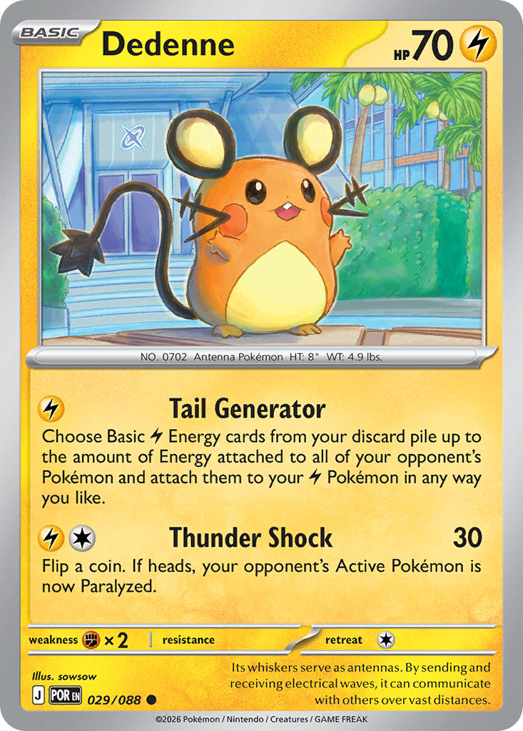 Dedenne - POR 029/088