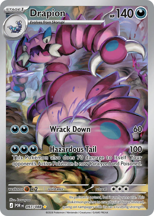 Drapion - POR 097/088 (Holofoil)