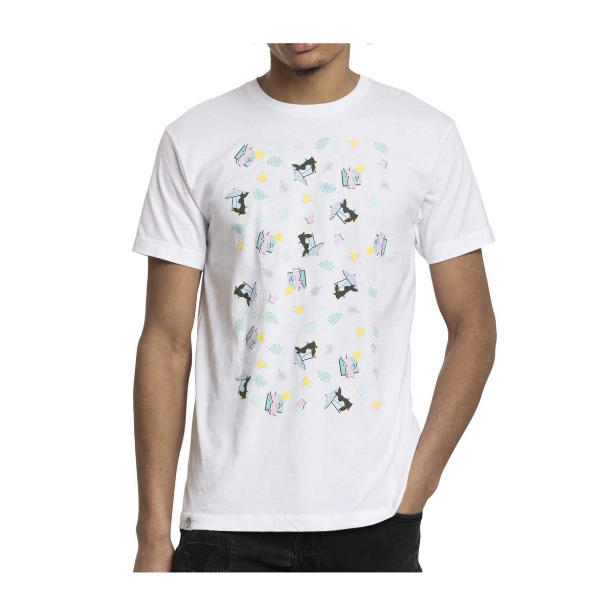 Pokémon Center Clothing - Espeon & Umbreon T-Shirt - White