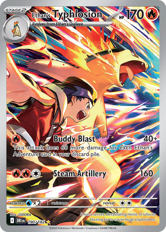 Ethans Typhlosion  - DRI 190/182 (Holofoil)