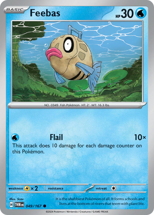 Feebas - TWM 049/167 (Reverse Holofoil)