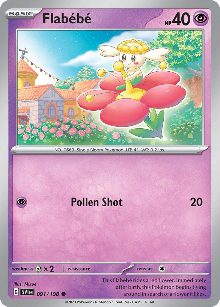 Flabebe - SVI 091/198 (Reverse Holofoil)