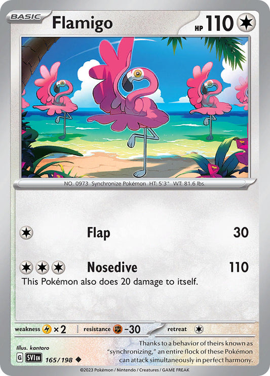 Flamigo - SVI 165/198 (Reverse Holofoil)